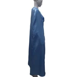 HPO Adult Women's Dress With Cloak Costume | Blue Cosplay Costume