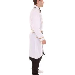 HPO Adult Men's Kaneki Ken Tokyo Ghoul:Re Uniform Outfit Costume | White & Black Cosplay Costume