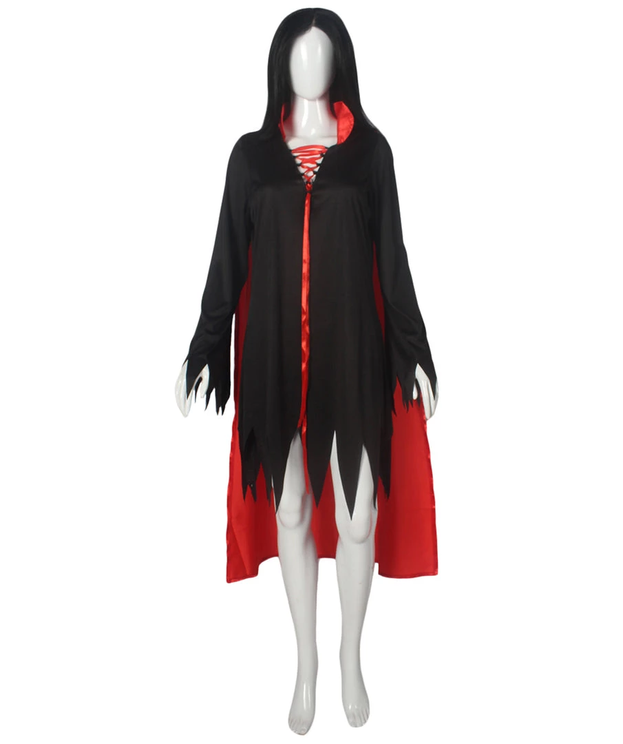 HPO Adult Women's Vampire Costume | Multi Halloween Costume