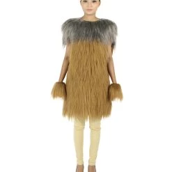 HPO Adult Women's Hairy Warrior Ape Military Leader Resistance Fighter Unisex Costume | Multiple Color Options Cosplay Costume