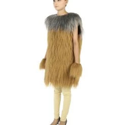 HPO Adult Women's Hairy Warrior Ape Military Leader Resistance Fighter Unisex Costume | Multiple Color Options Cosplay Costume