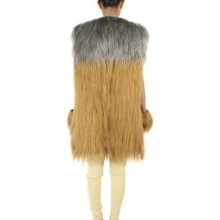 HPO Adult Women's Hairy Warrior Ape Military Leader Resistance Fighter Unisex Costume | Multiple Color Options Cosplay Costume