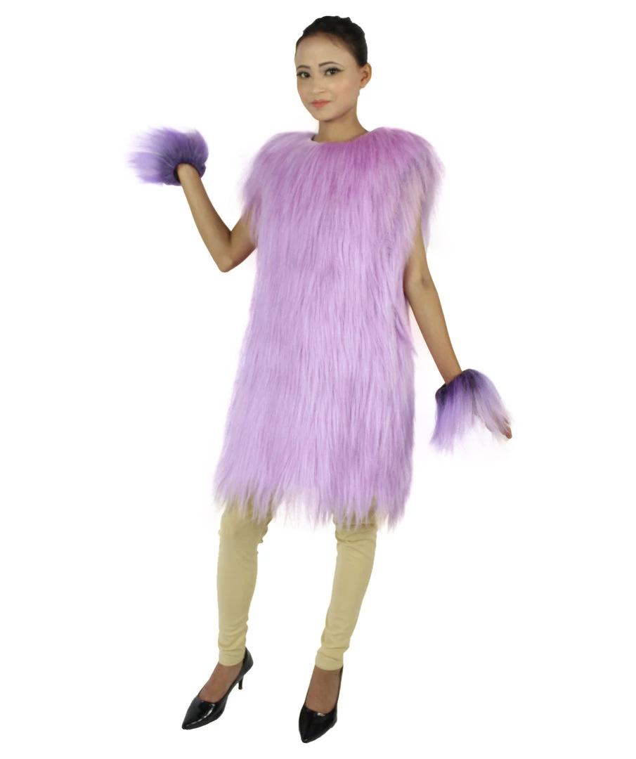 HPO Adult Women's Hairy Warrior Ape Military Leader Resistance Fighter Unisex Costume | Multiple Color Options Cosplay Costume