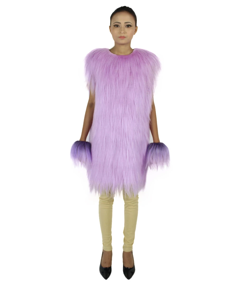 HPO Adult Women's Hairy Warrior Ape Military Leader Resistance Fighter Unisex Costume | Multiple Color Options Cosplay Costume