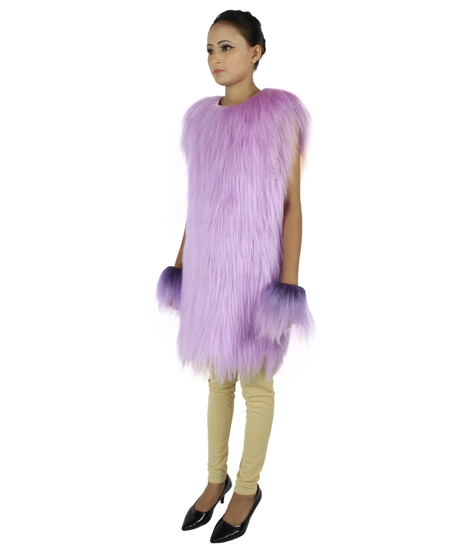 HPO Adult Women's Hairy Warrior Ape Military Leader Resistance Fighter Unisex Costume | Multiple Color Options Cosplay Costume