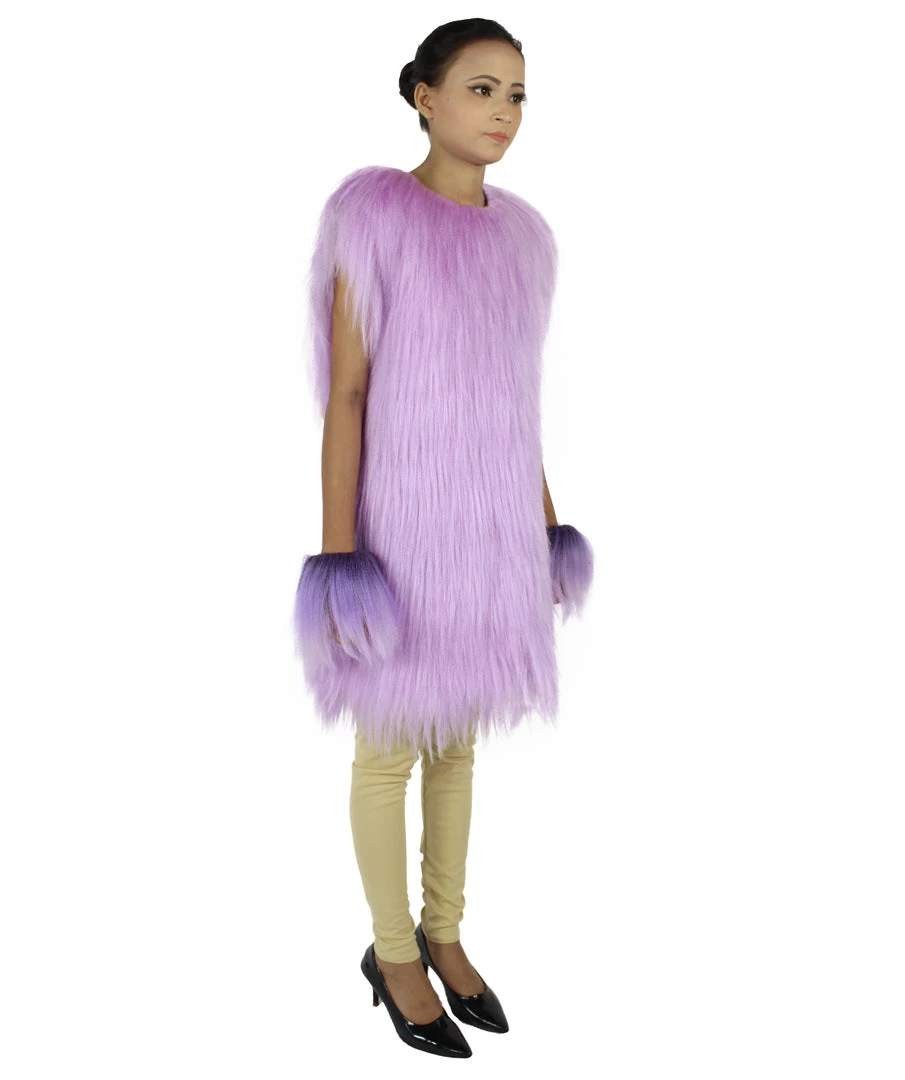 HPO Adult Women's Hairy Warrior Ape Military Leader Resistance Fighter Unisex Costume | Multiple Color Options Cosplay Costume