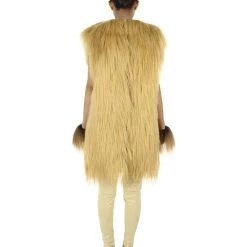 HPO Adult Women's Hairy Warrior Ape Military Leader Resistance Fighter Unisex Costume | Multiple Color Options Cosplay Costume