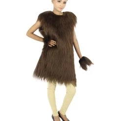 HPO Adult Women's Hairy Warrior Ape Military Leader Resistance Fighter Unisex Costume | Multiple Color Options Cosplay Costume