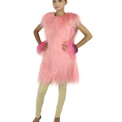 HPO Adult Women's Hairy Warrior Ape Military Leader Resistance Fighter Unisex Costume | Multiple Color Options Cosplay Costume