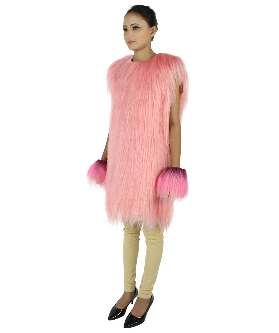 HPO Adult Women's Hairy Warrior Ape Military Leader Resistance Fighter Unisex Costume | Multiple Color Options Cosplay Costume