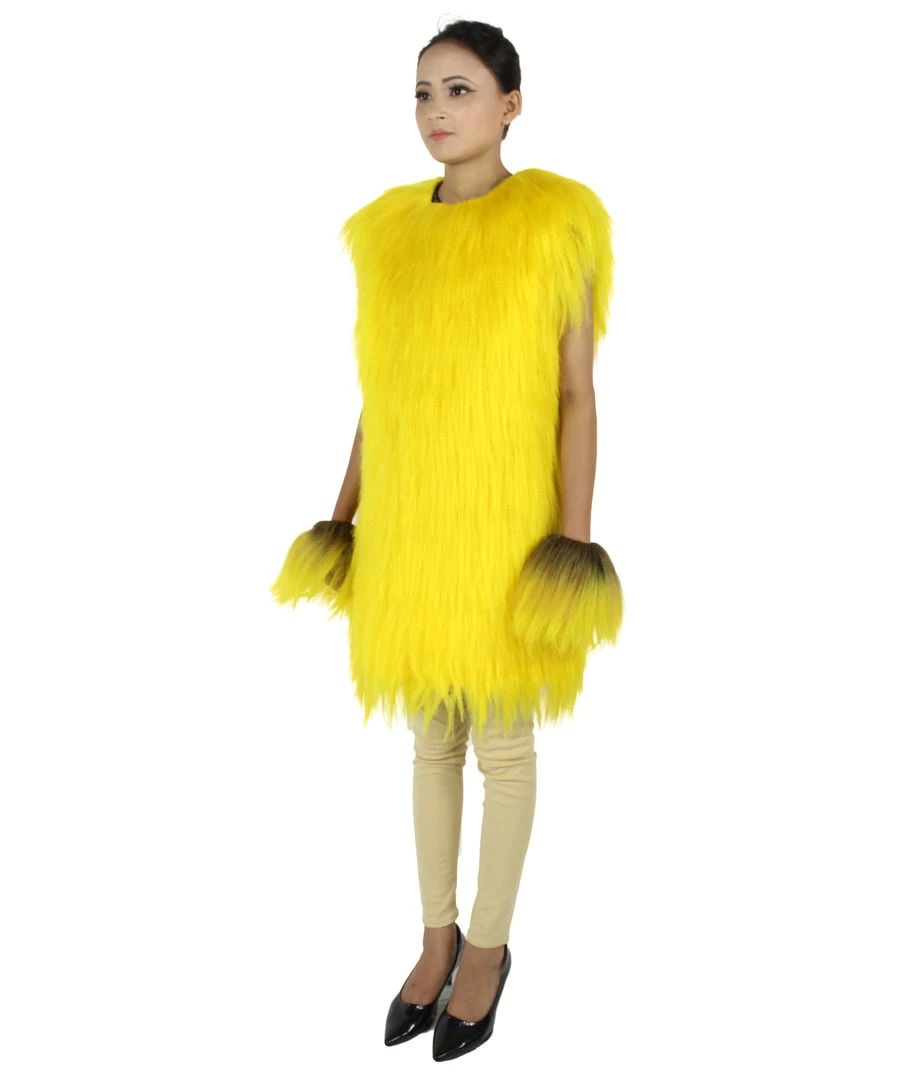 HPO Adult Women's Hairy Warrior Ape Military Leader Resistance Fighter Unisex Costume | Multiple Color Options Cosplay Costume