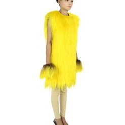 HPO Adult Women's Hairy Warrior Ape Military Leader Resistance Fighter Unisex Costume | Multiple Color Options Cosplay Costume