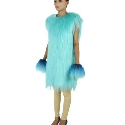 HPO Adult Women's Hairy Warrior Ape Military Leader Resistance Fighter Unisex Costume | Multiple Color Options Cosplay Costume