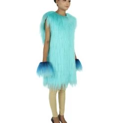 HPO Adult Women's Hairy Warrior Ape Military Leader Resistance Fighter Unisex Costume | Multiple Color Options Cosplay Costume