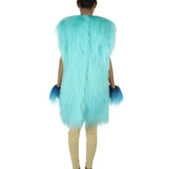 HPO Adult Women's Hairy Warrior Ape Military Leader Resistance Fighter Unisex Costume | Multiple Color Options Cosplay Costume