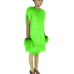 HPO Adult Women's Hairy Warrior Ape Military Leader Resistance Fighter Unisex Costume | Multiple Color Options Cosplay Costume