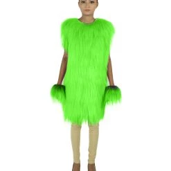 HPO Adult Women's Hairy Warrior Ape Military Leader Resistance Fighter Unisex Costume | Multiple Color Options Cosplay Costume