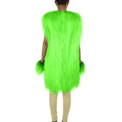 HPO Adult Women's Hairy Warrior Ape Military Leader Resistance Fighter Unisex Costume | Multiple Color Options Cosplay Costume