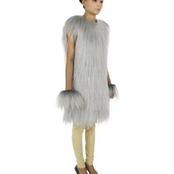 HPO Adult Women's Hairy Warrior Ape Military Leader Resistance Fighter Unisex Costume | Multiple Color Options Cosplay Costume