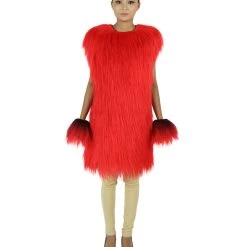 HPO Adult Women's Hairy Warrior Ape Military Leader Resistance Fighter Unisex Costume | Multiple Color Options Cosplay Costume