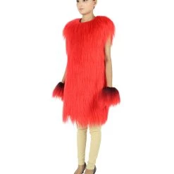 HPO Adult Women's Hairy Warrior Ape Military Leader Resistance Fighter Unisex Costume | Multiple Color Options Cosplay Costume