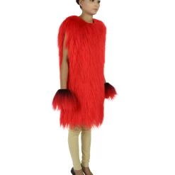 HPO Adult Women's Hairy Warrior Ape Military Leader Resistance Fighter Unisex Costume | Multiple Color Options Cosplay Costume