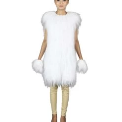 HPO Adult Women's Hairy Warrior Ape Military Leader Resistance Fighter Unisex Costume | Multiple Color Options Cosplay Costume