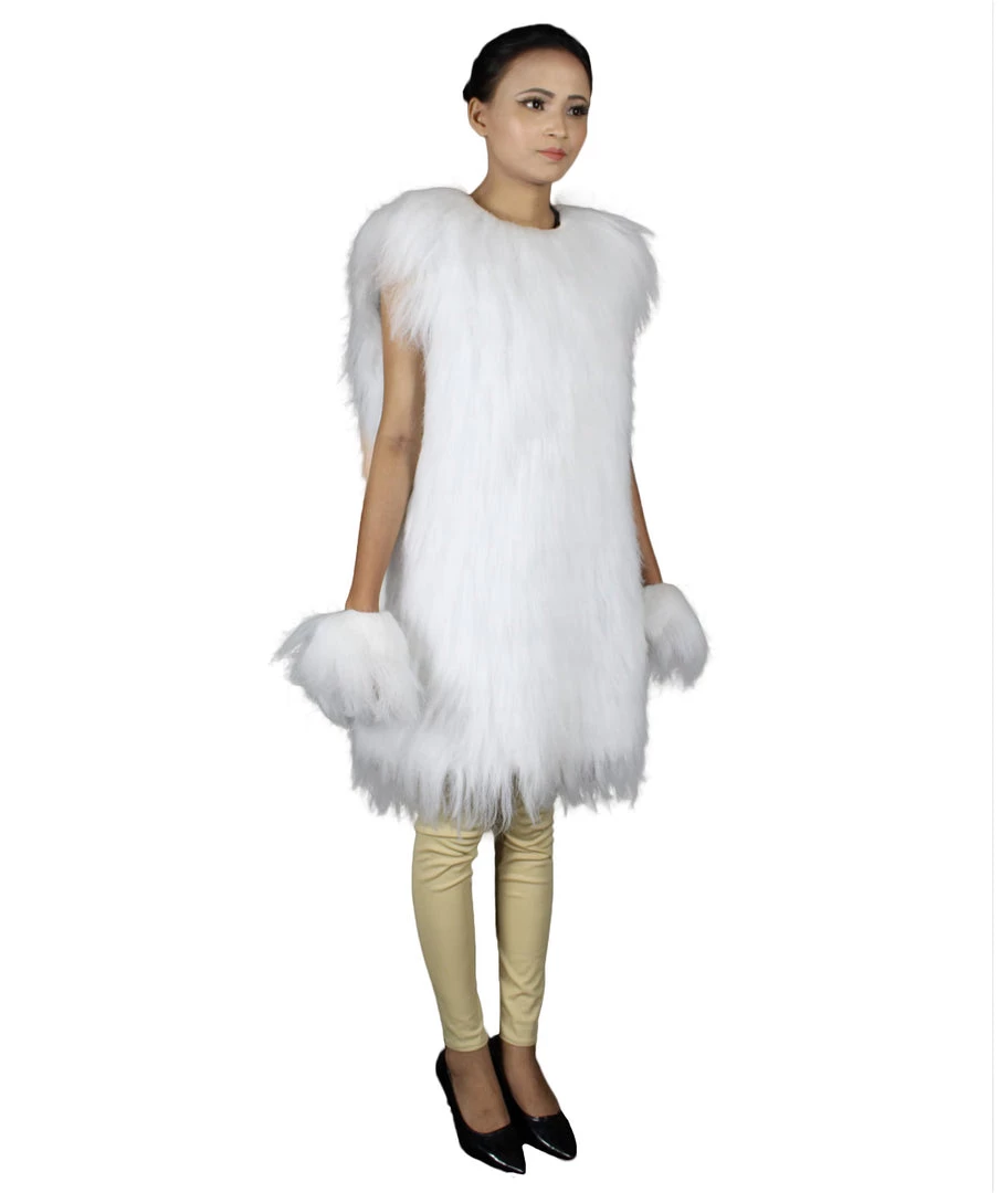 HPO Adult Women's Hairy Warrior Ape Military Leader Resistance Fighter Unisex Costume | Multiple Color Options Cosplay Costume