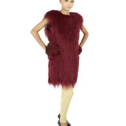 HPO Adult Women's Hairy Warrior Ape Military Leader Resistance Fighter Unisex Costume | Multiple Color Options Cosplay Costume