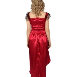 HPO Men's Adult Women Venetian Costume | Red Cosplay Costume
