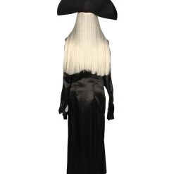 HPO Adult Women Ghost Pirate Costume | Black & White Cosplay Halloween Costume Men's