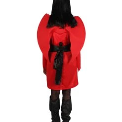 HPO Adult Women Devil Costume | Red & Black Halloween Costume