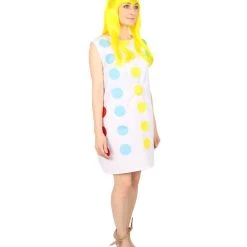 HPO Adult Women 3D Colorful Balls Costume | Multicolored Cosplay Costume