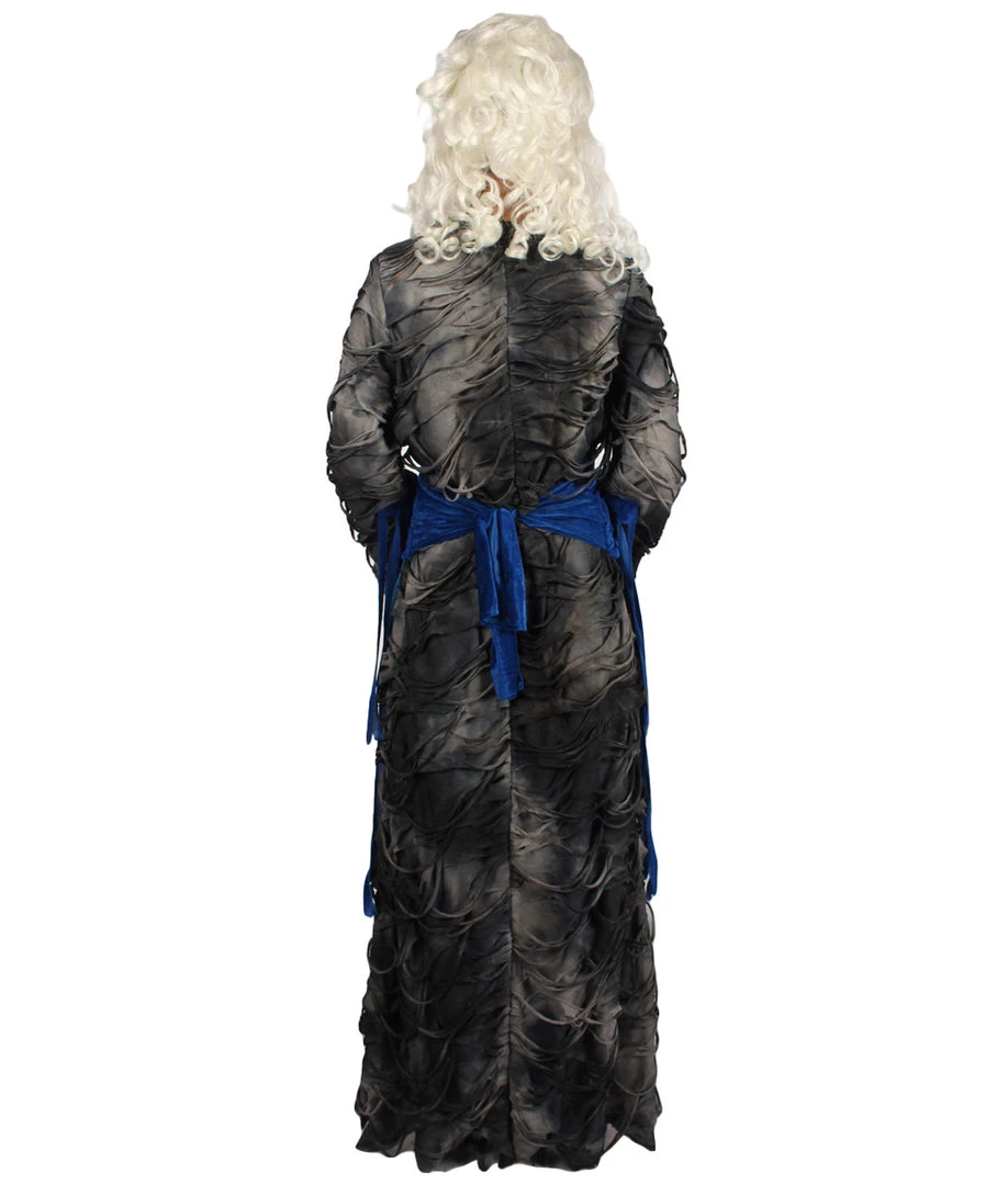 HPO Adult Women Willful Gothic Costume | Black & Blue Halloween Costume Men's