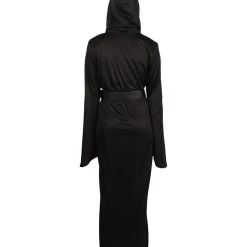HPO Adult Women Grim Reaper Costume | Black Halloween Costume Men's