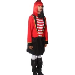 HPO Adult Women Ringmaster Costume | Red & Black Cosplay Costume
