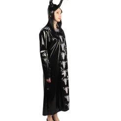HPO Adult Women Maleficent Costume | Black Halloween Costume