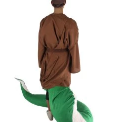HPO Serpant Monk | Men's White Brown And Green Straight Serpant Monk Cosplay Halloween Costume