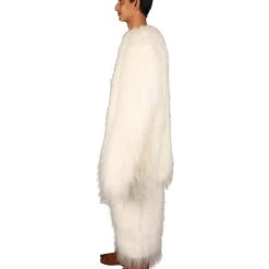 Men's HPO White Swan Costume - Long Synthetic Fibers