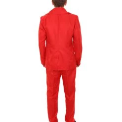 HPO 70's Rock Star | Powder Blue Suit With Dickie And Tie | Premium Halloween Costume | Multiple Color Options Men's