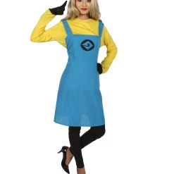 HPO Adult Women's Movie Costume | Yellow & Blue Halloween Costume