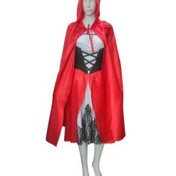 HPO Adult Women's Fairy Tale Costume | Red Cosplay Costume
