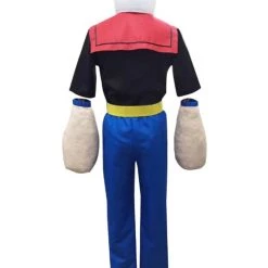 HPO Adult Men's Sailor Captain 5 Pc Costume | Black & Blue Cosplay Costume