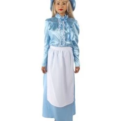 HPO Adult Women's Pioneer Costume | Blue Cosplay Costume