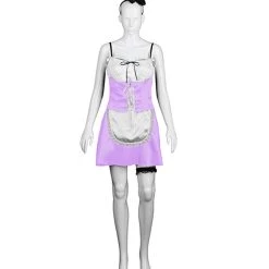 HPO Adult Women's French Maid Costume | Lt. Purple Cosplay Costume