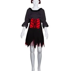 HPO Adult Women's Sexy Pirate Costume | Black Cosplay Costume