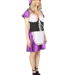HPO Adult Women's Hot Riding Hood Costume | Lt Purple Cosplay Costume