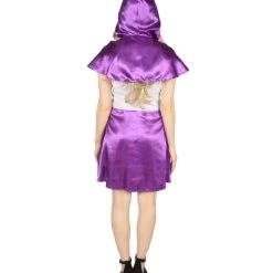HPO Adult Women's Hot Riding Hood Costume | Lt Purple Cosplay Costume