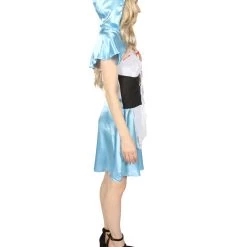HPO Adult Women's Hot Carton Costume | Lt Blue Cosplay Costume