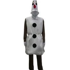 HPO Adult Men's Snowman Holiday 3 Pc Costume | Multi Color Halloween Costumes